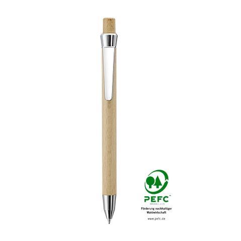 E arrivata BEECH, la penna a sfera ecologica in legno di faggio PEFC made in Germany
